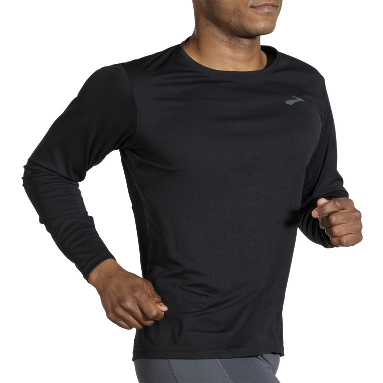 ברוקס אווירה שרוול ארוך שחור