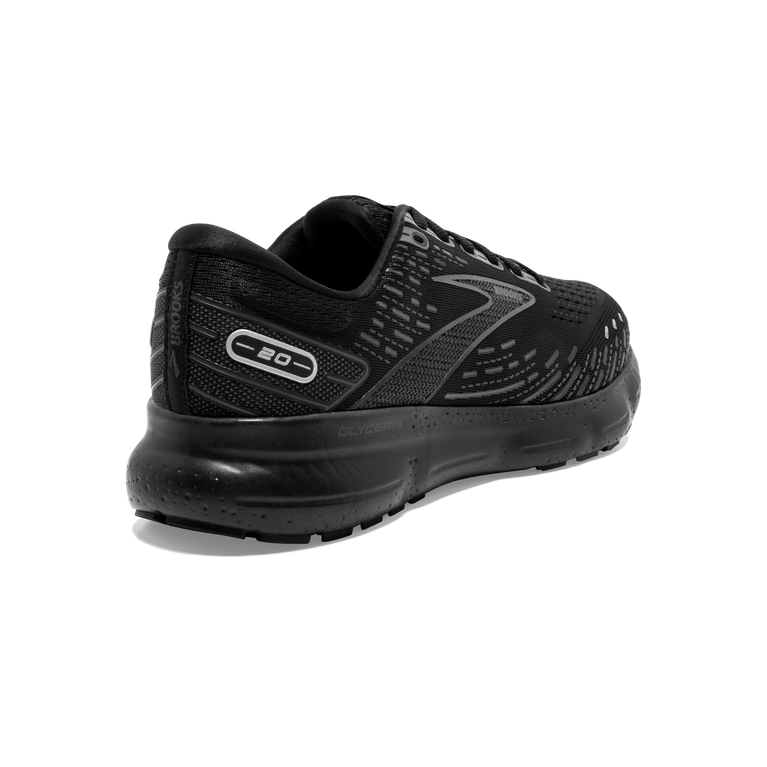 Brooks גליצרין 20 שחור-הובנה