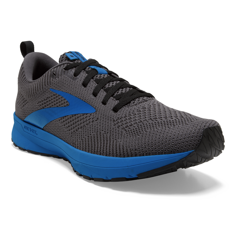 Brooks Revel 5 שחור-אפור-כחול
