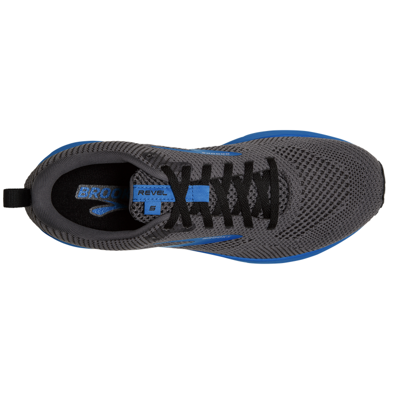 Brooks Revel 5 שחור-אפור-כחול