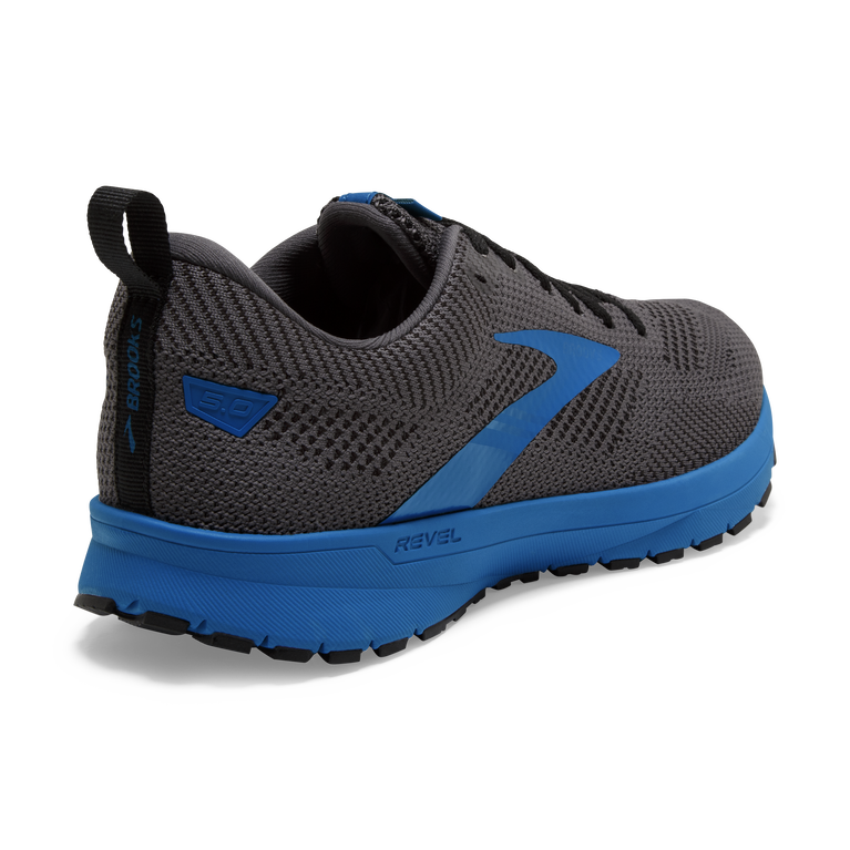 Brooks Revel 5 שחור-אפור-כחול