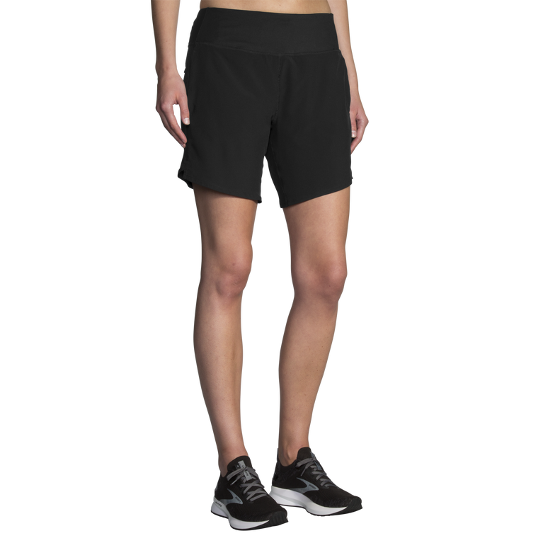 Brooks Chaser 7 אינץ' קצר שחור