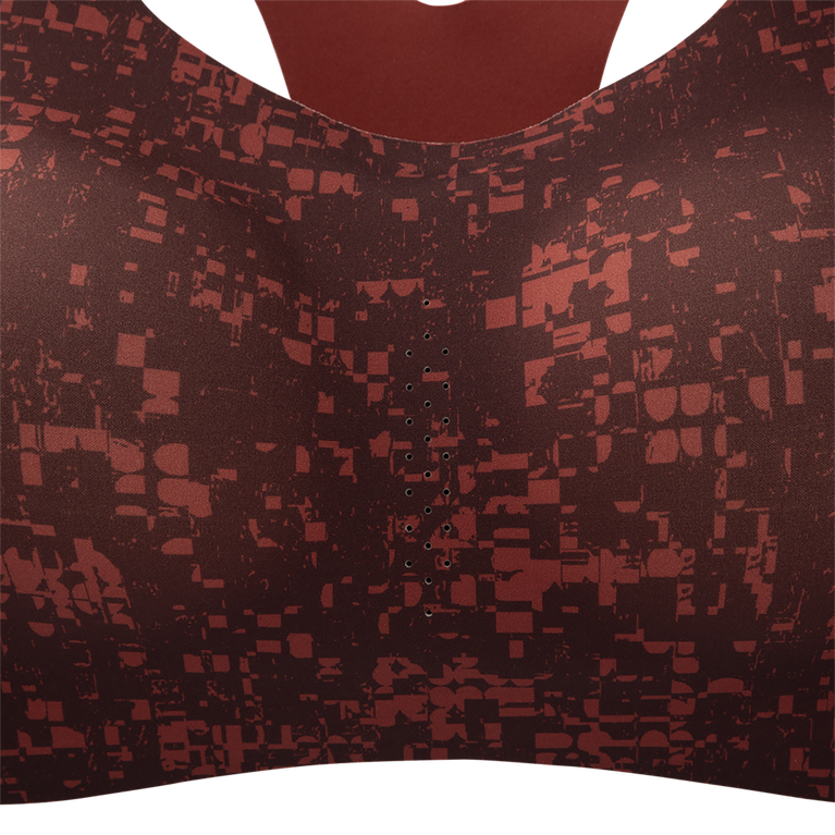 Brooks Dare Racerback Run Bra 2.0 Rr Glitch Print-copper