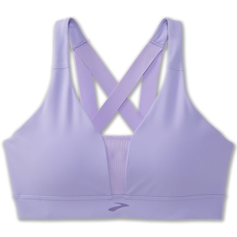 Brooks Drive Plunge Run חזייה Violet Dash