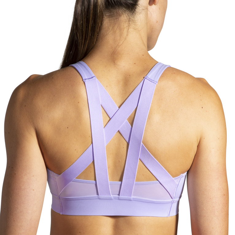 Brooks Drive Plunge Run חזייה Violet Dash