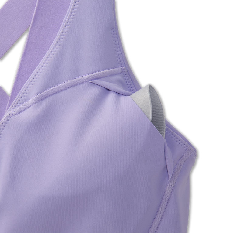 Brooks Drive Plunge Run חזייה Violet Dash