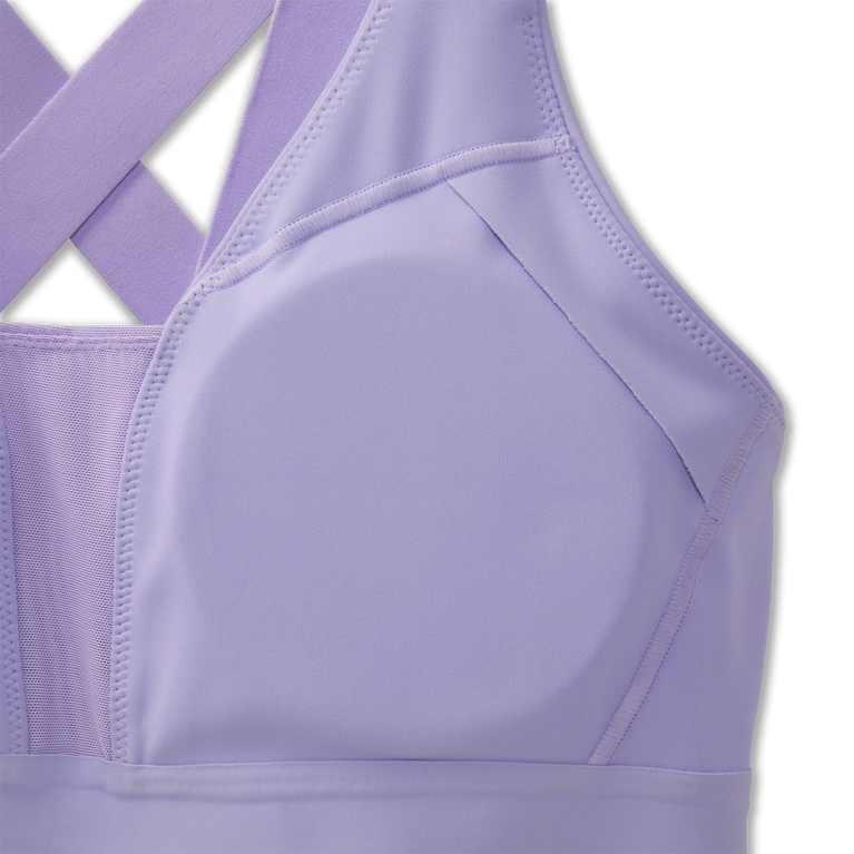 Brooks Drive Plunge Run חזייה Violet Dash