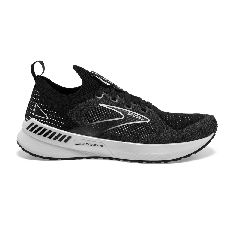 Brooks Levitate Stealthfit Gts 5 שחור-אפור-לבן