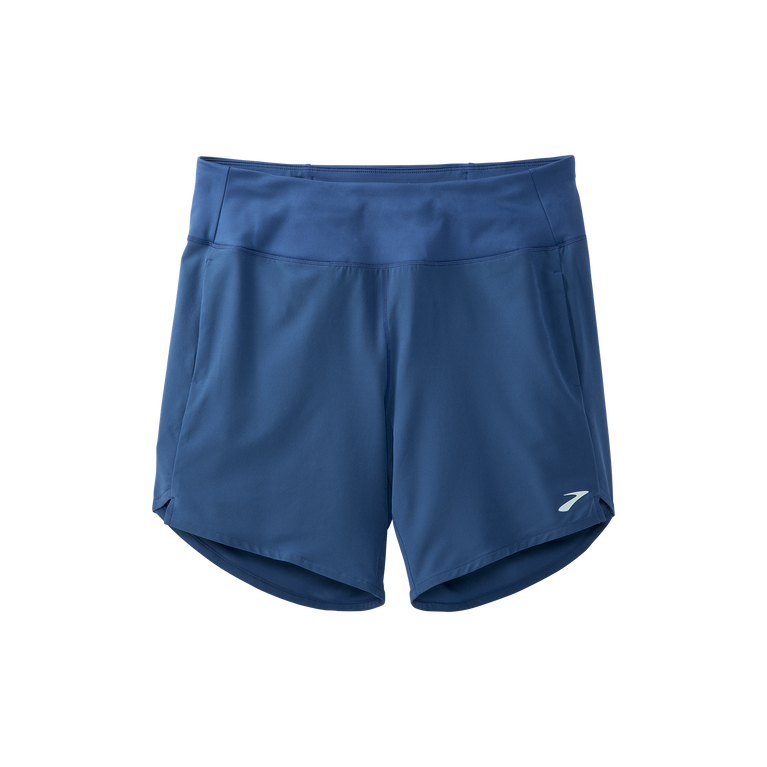 Brooks Chaser אפר כחול קצר 7 אינץ'