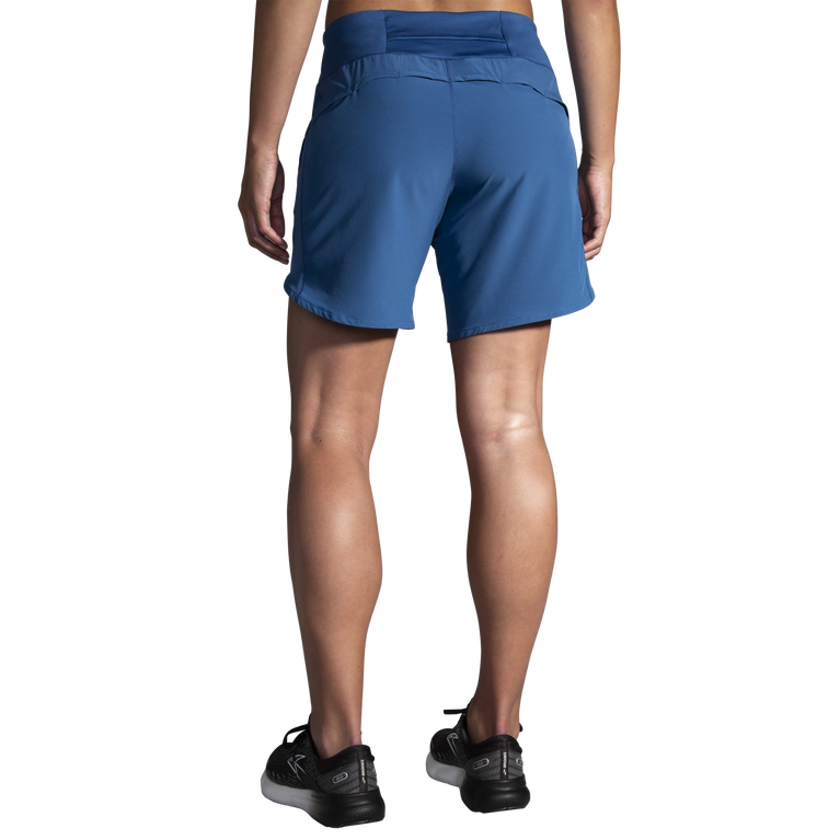 Brooks Chaser אפר כחול קצר 7 אינץ'