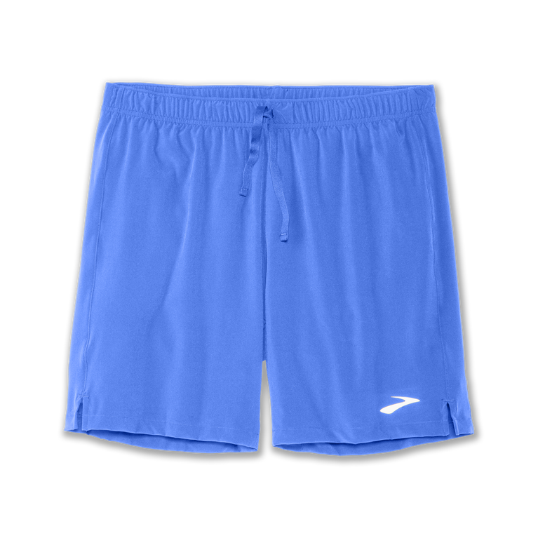 Brooks Moment 7 אינץ' קצר כחול חי