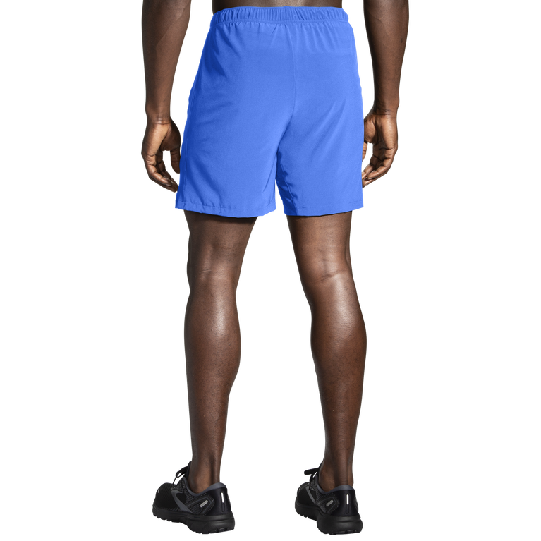 Brooks Moment 7 אינץ' קצר כחול חי