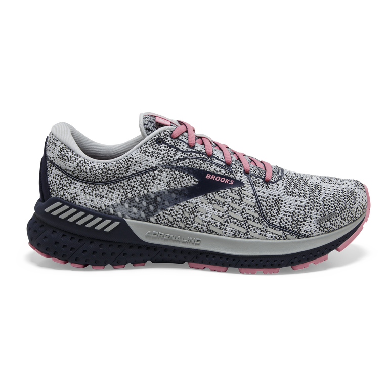Brooks Adrenaline Gts 21 לבן-peacoat-coral