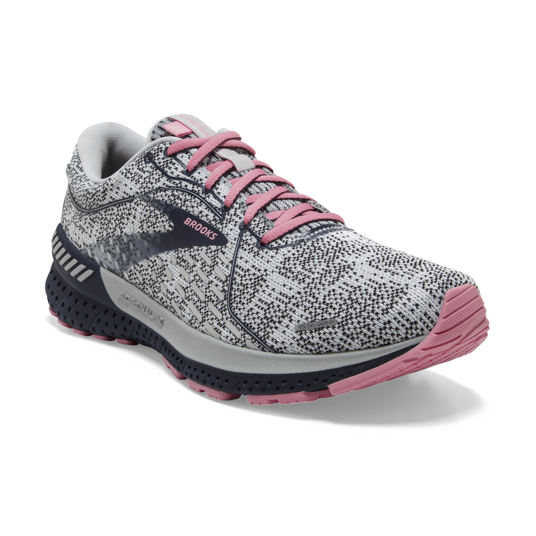 Brooks Adrenaline Gts 21 לבן-peacoat-coral