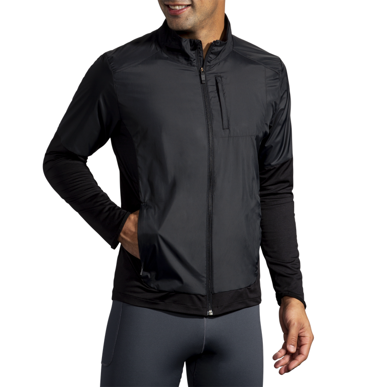 ז'קט היברידי Brooks Fusion שחור