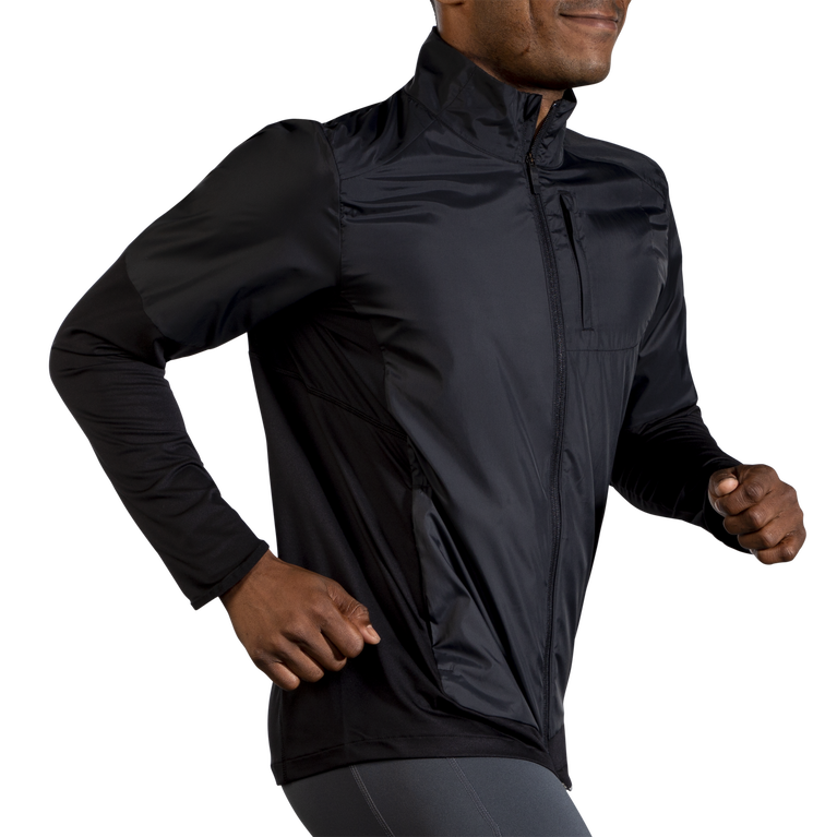 ז'קט היברידי Brooks Fusion שחור