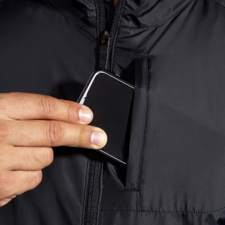 ז'קט היברידי Brooks Fusion שחור