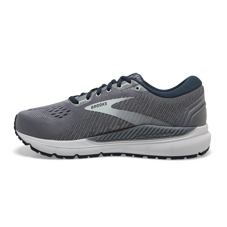 Brooks Addiction Gts 15 Grey-navy-aqua