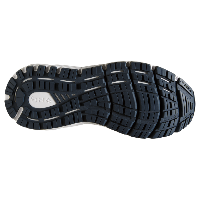 Brooks Addiction Gts 15 Grey-navy-aqua