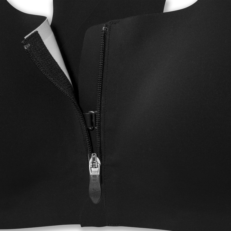 Brooks מעז חזיית Zip Run שחורה