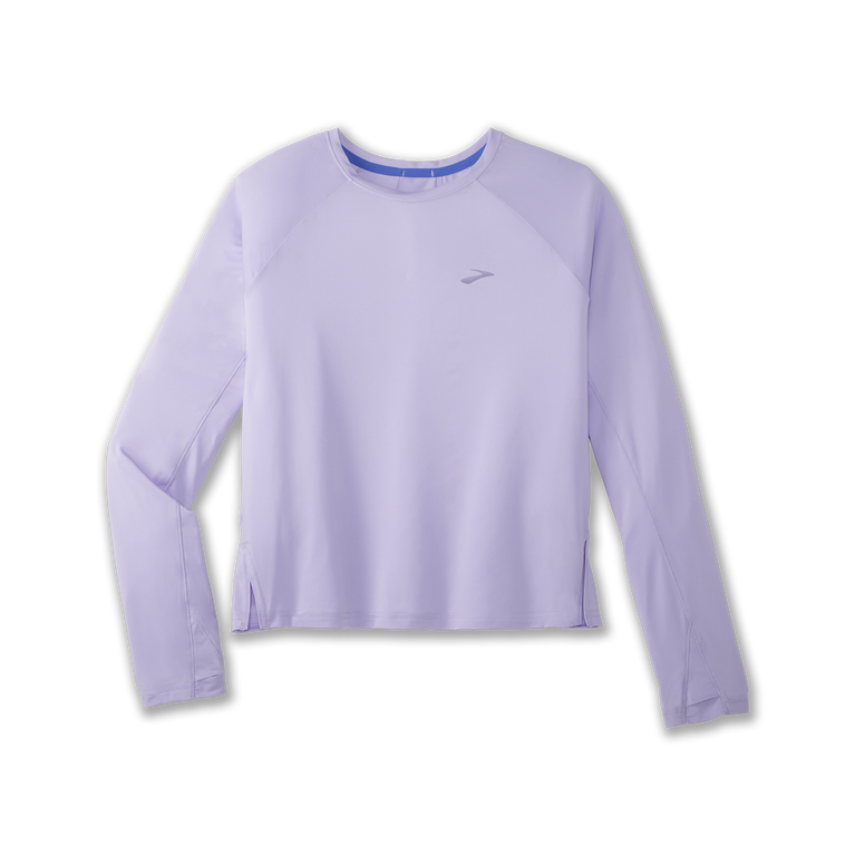 Brooks Sprint ללא שרוולים ארוכים מקף סגול