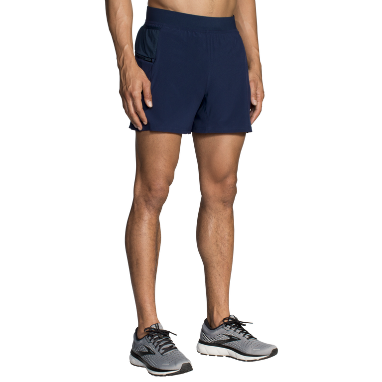 Brooks Sherpa 5 אינץ' 2 ב-1 קצר צי