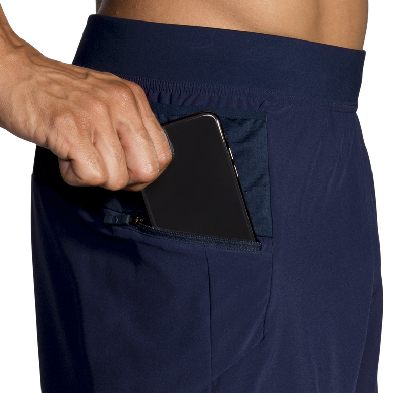 Brooks Sherpa 5 אינץ' 2 ב-1 קצר צי