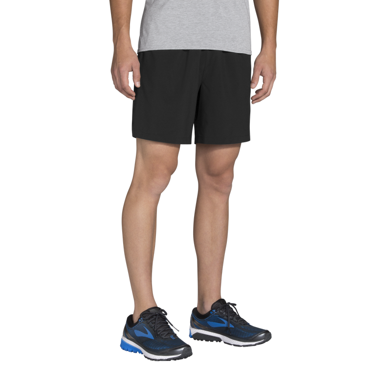 Brooks Go-to 7 אינץ' קצר שחור