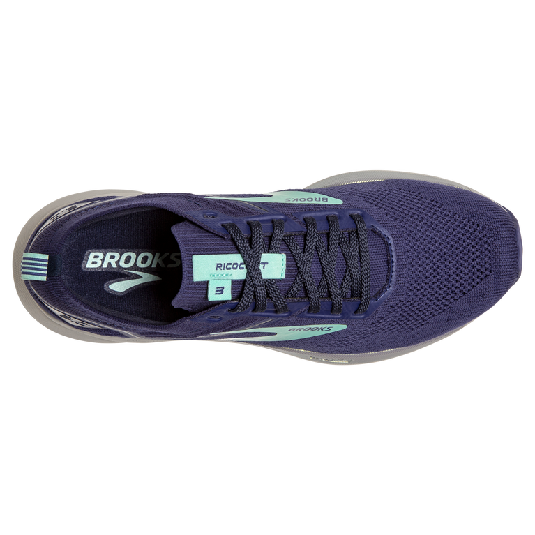 Brooks Ricochet 3 טווס-סרט-גוון כחול