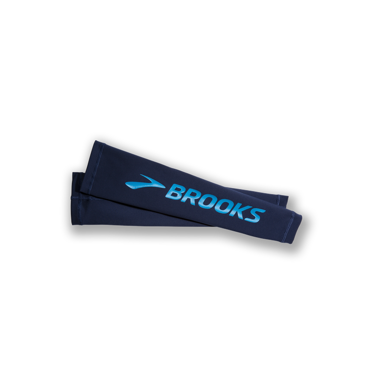 ברוקס מקור מחמם זרועות בינוני-כחול פלחים כחולים