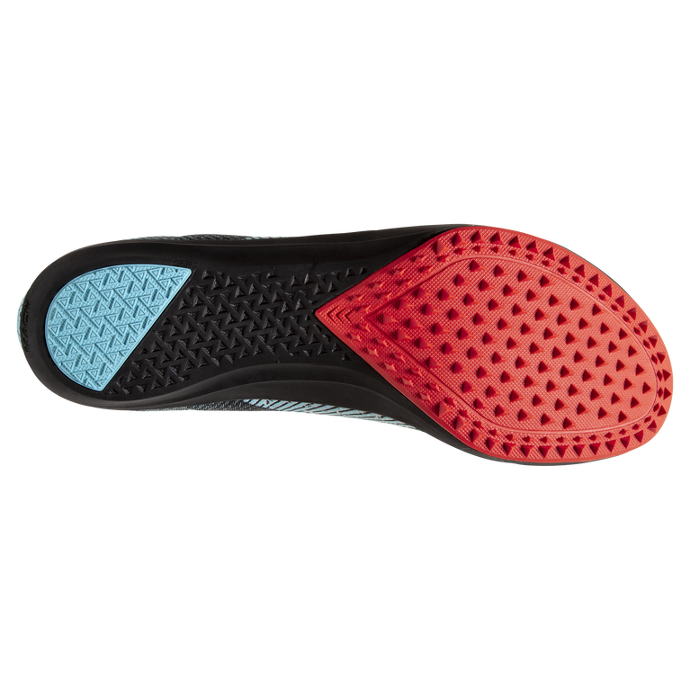 Brooks Mach 19 חסר קוצים אפור-שחור-קאפרי