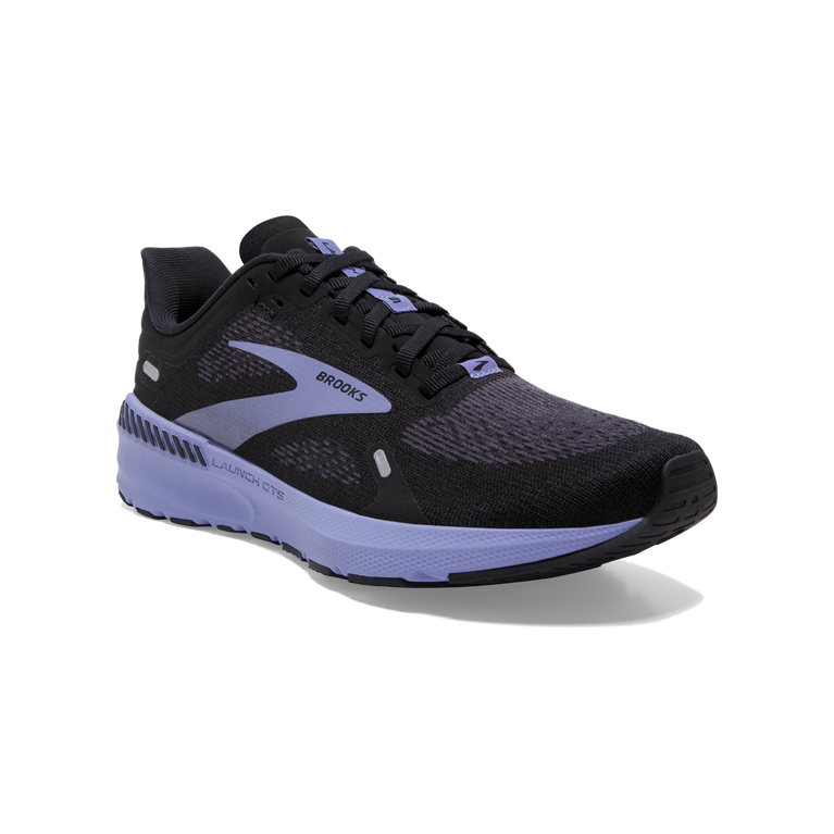 Brooks Launch Gts 9 שחור-אבוני-סגול