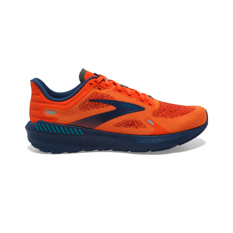 Brooks Launch Gts 9 להבה-טיטן-קריסטל צהבהב