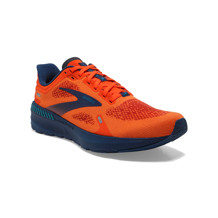 Brooks Launch Gts 9 להבה-טיטן-קריסטל צהבהב