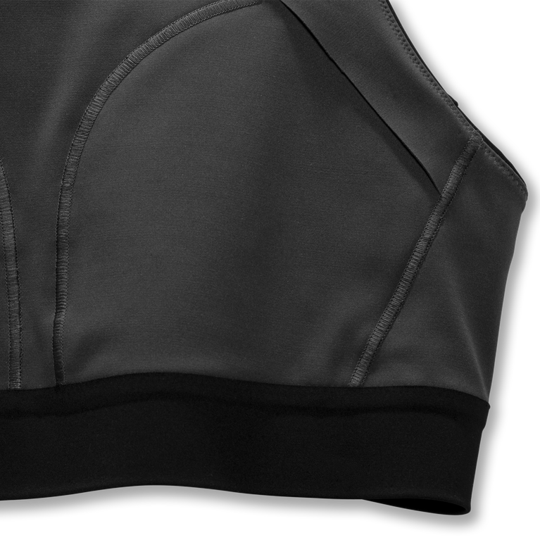 Brooks Drive 3 כיסים חזייה שחורה