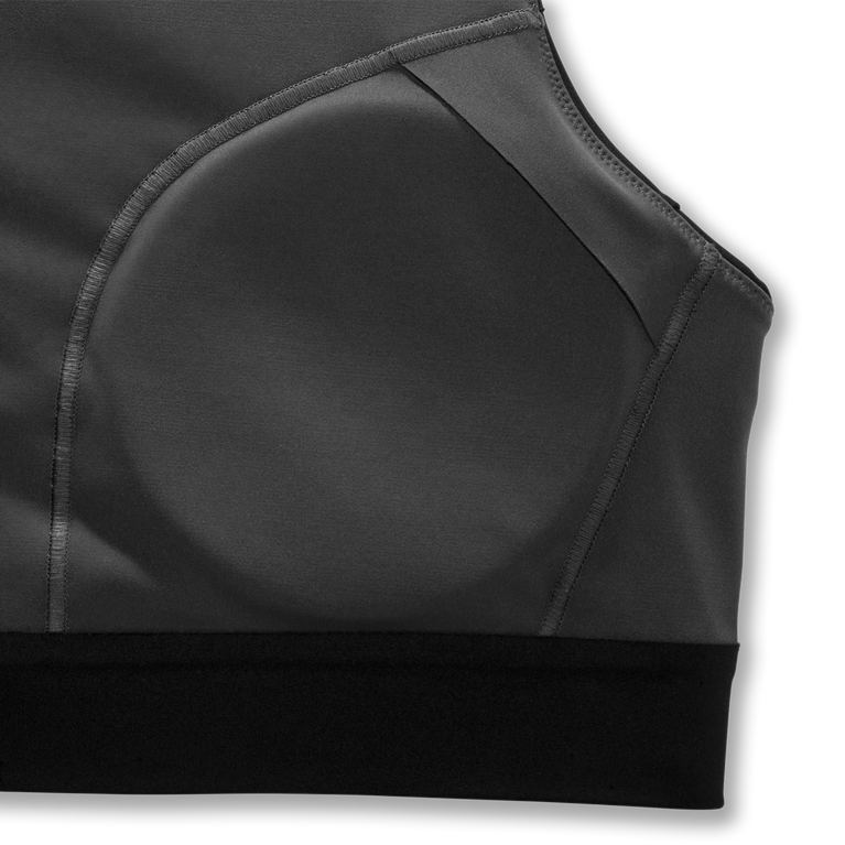 Brooks Drive 3 כיסים חזייה שחורה