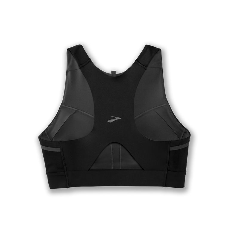 Brooks Drive 3 כיסים חזייה שחורה