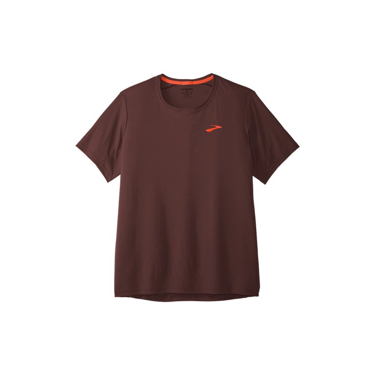 Brooks אווירה שרוולים קצרים לרוץ צימוק