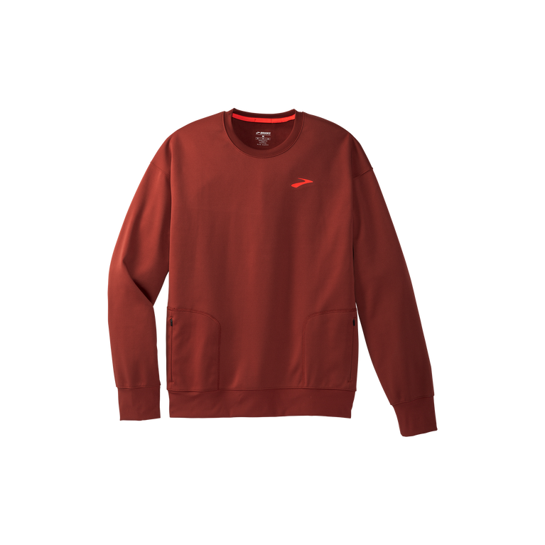 פלגים רצים בתוך נחושת סווטשירט