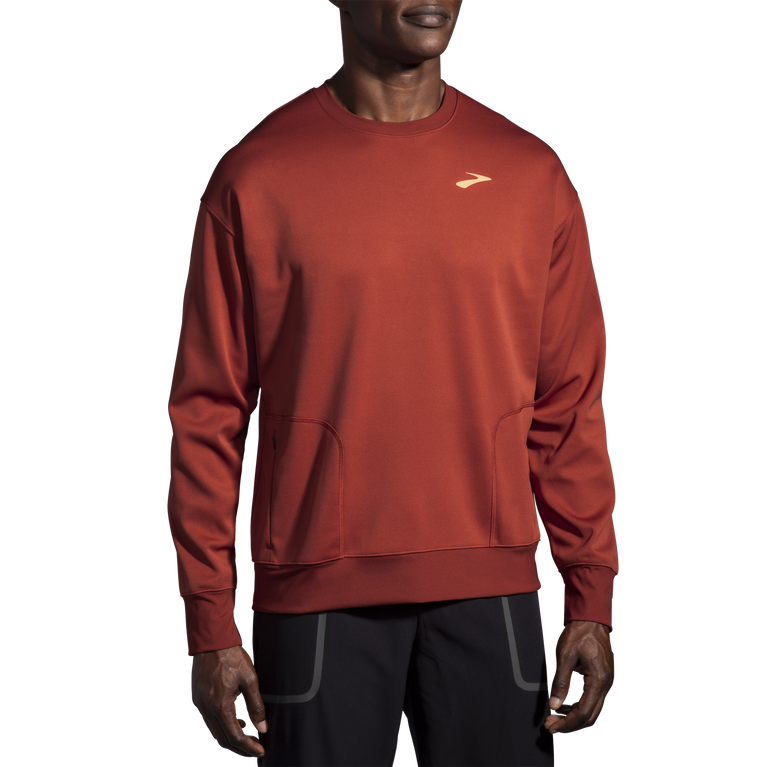 פלגים רצים בתוך נחושת סווטשירט