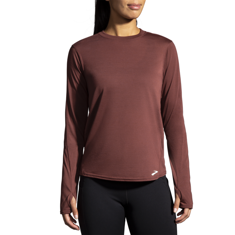 ברוקס מרחק שרוול ארוך לרוץ צימוק