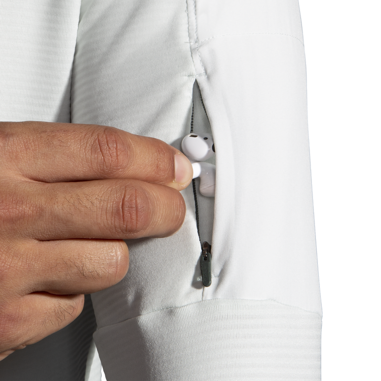 קפוצ'ון תרמית Brooks Notch אפור קפוא