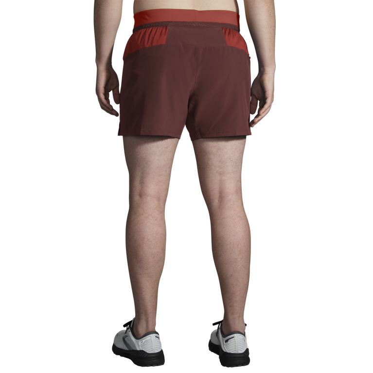 Brooks Sherpa 5 אינץ' 2 ב-1 לטווח קצר צימוק-נחושת