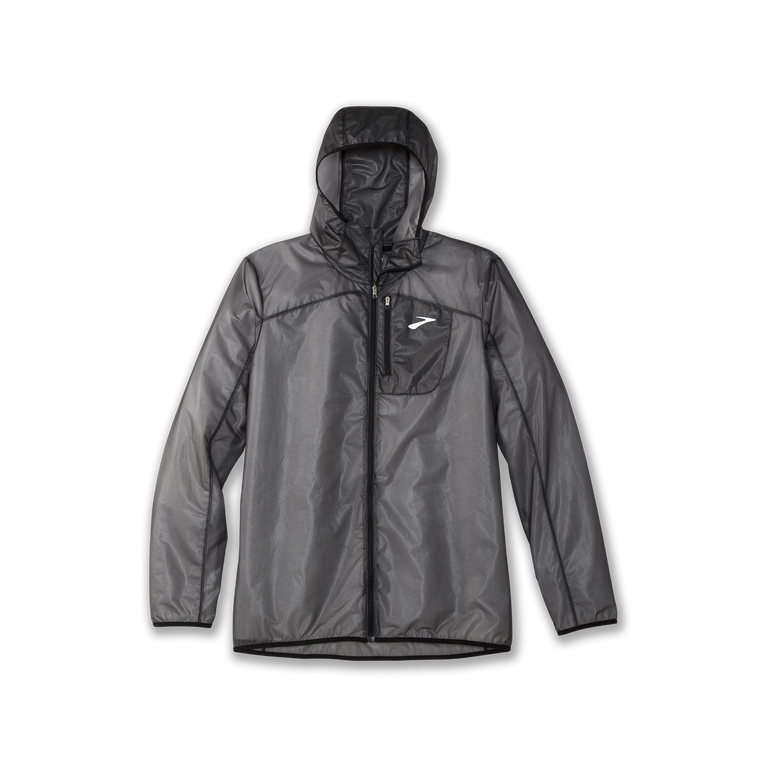 ז'קט ברוקס כל הגובה שחור