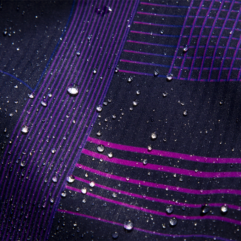 Brooks חופה מעיל מטריקס הדפס נייבי