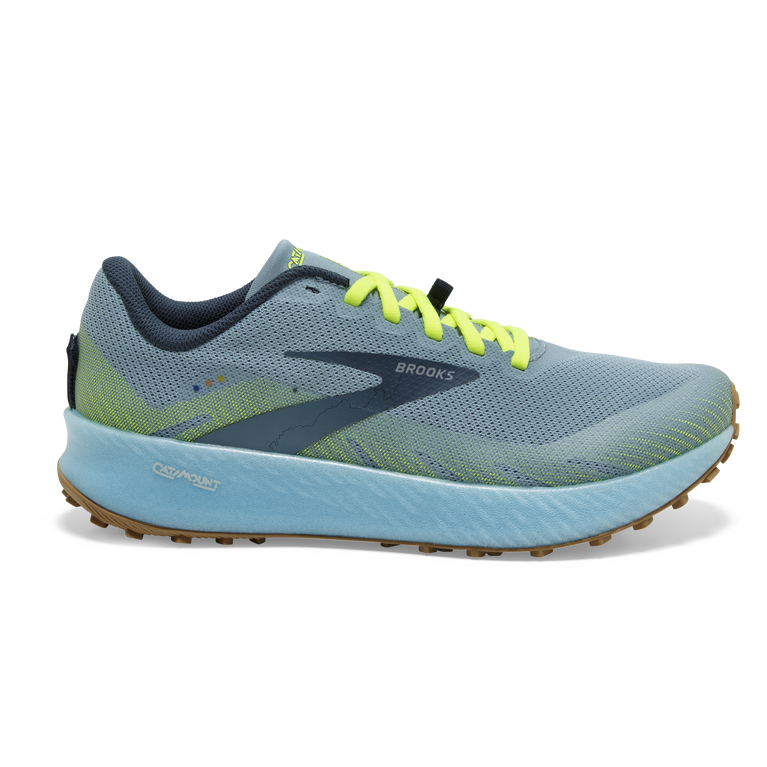 Brooks Catamount נשים כחול-ביסקוויט