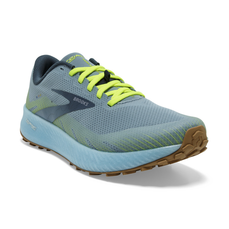 Brooks Catamount נשים כחול-ביסקוויט