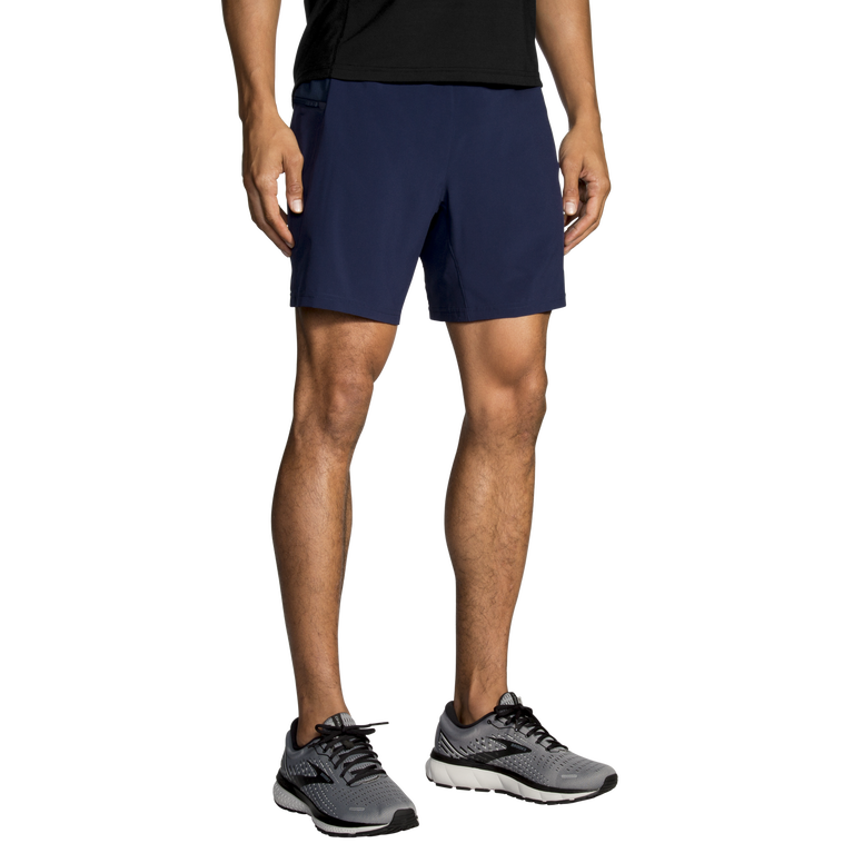 Brooks Sherpa 7 אינץ' 2 ב-1 קצר נייבי