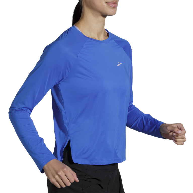 Brooks Sprint חינם שרוול ארוך Bluetiful