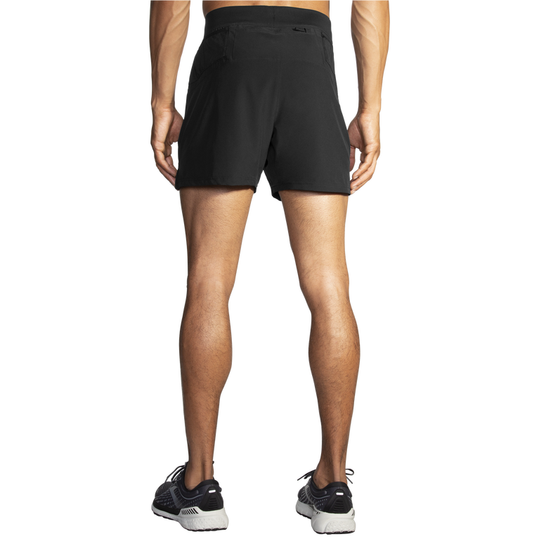 Brooks Sherpa 5 אינץ' קצר שחור